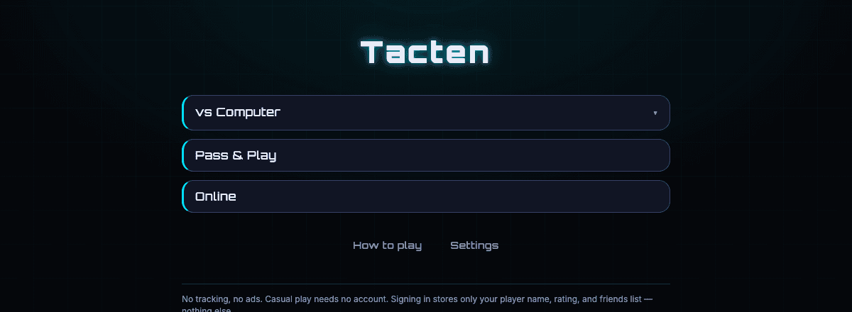 Tacten